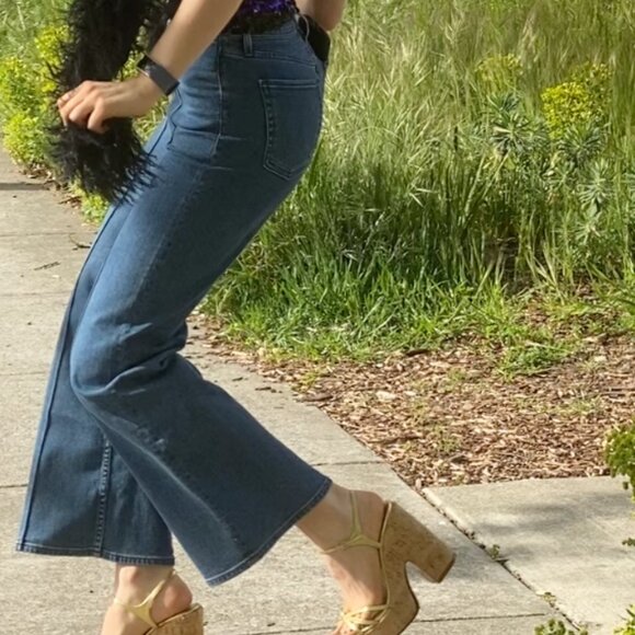 3x1 NYC Wide Leg Stretch Jeans Women's Size 24 - Picture 16 of 16